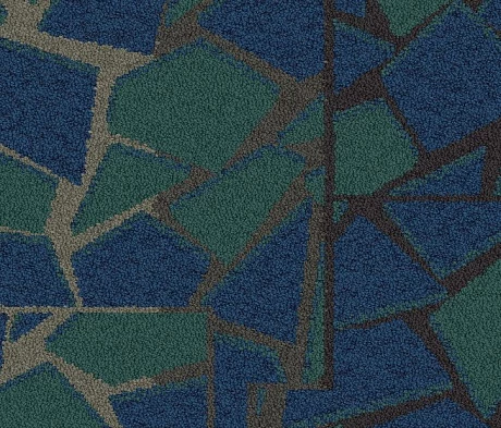 Ковровая плитка Interface Collection Human Connections Paverinterface Rue 8344002 Teal