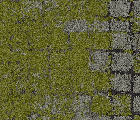Ковровая плитка Interface Collection Human Connections Moss 8341002 Slate