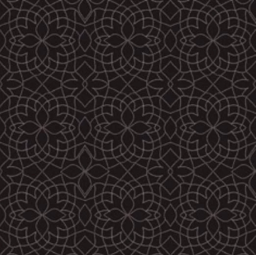 Ковролин Halbmond Black White 13913 