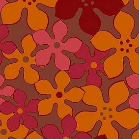  Forbo Flotex Vision Floral 620011 Field Paprika