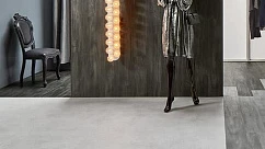 Виниловая плитка 63433fl1 63433fl5 Smoke Cement 100x100 Cm