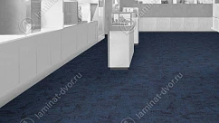 Ковровая плитка Interface Net Effect One B603 332922 Pacific
