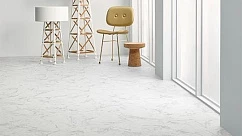 Виниловая плитка 63451fl1 63451fl5 White Marble 100x100 Cm