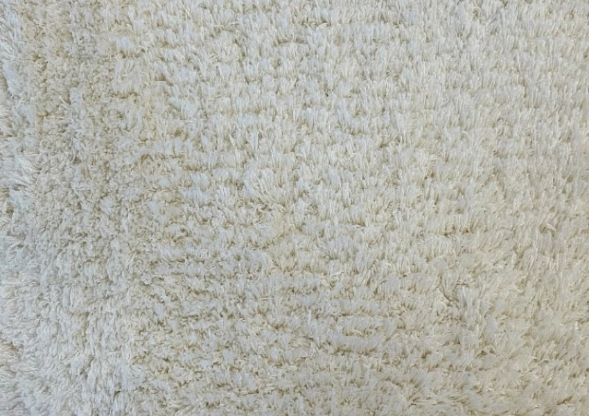 Ковролин Kovrolin Gold Shaggy Gold Sheggi 01800a White